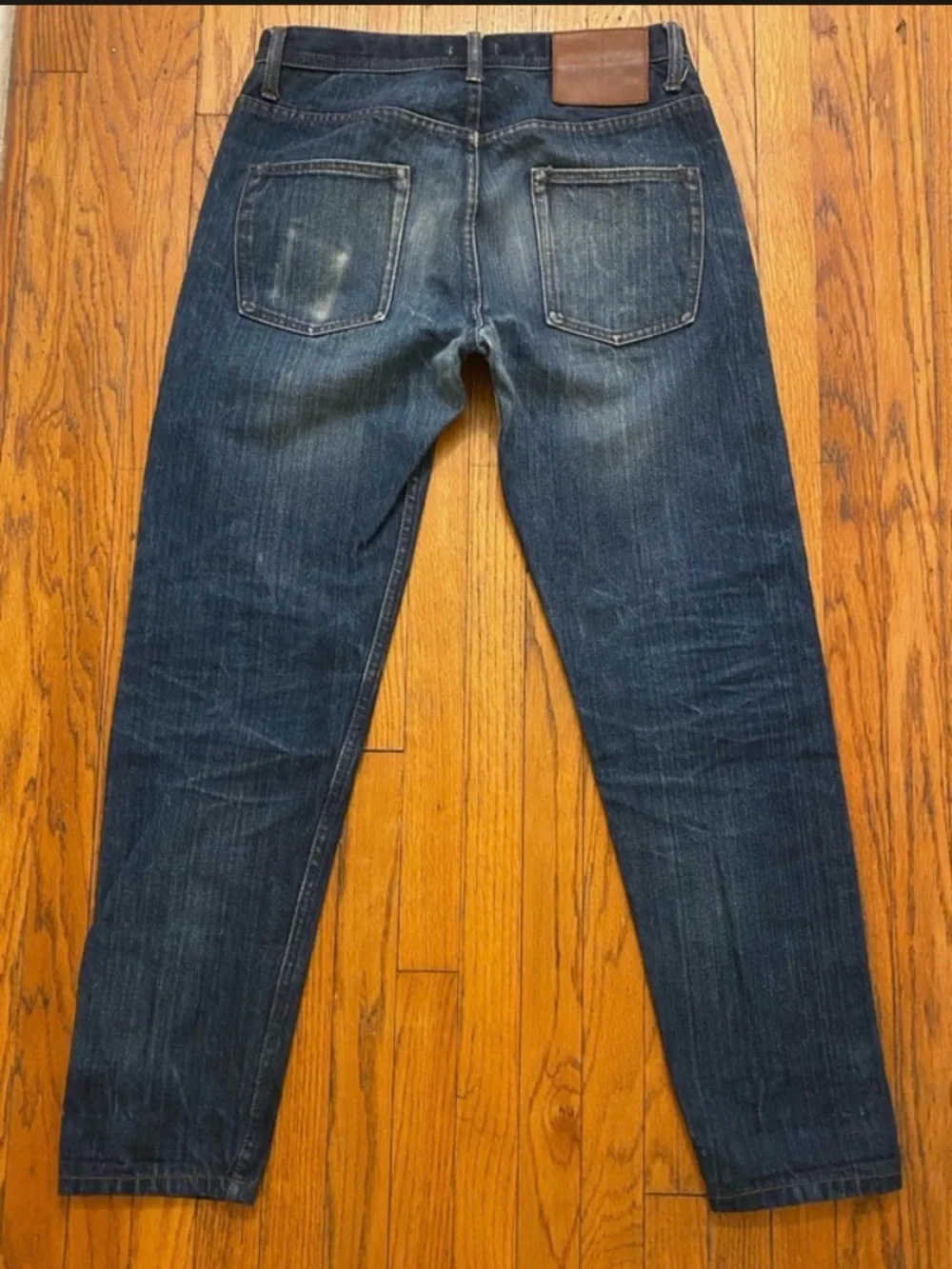 The Unbranded Brand UB601 Relaxed Tapered Selvedge Jeans 30x29 14.5oz Orig.  $99